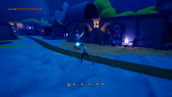 Breaking an obstacle to gather an ally